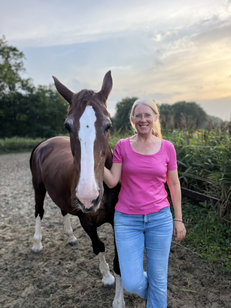 Met Spekkie, een van de Coaches